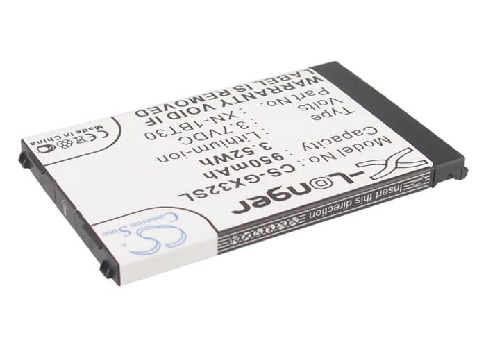 3.7V, 950mAh, Li-ion Battery fits Sharp, 550sh, Gx15, 3.515Wh