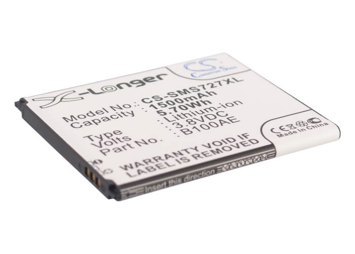 3.8V, 1500mAh, Li-ion Battery fits Samsung, Galaxy Ace 3, Galaxy Ace 3 3g, 5.7Wh