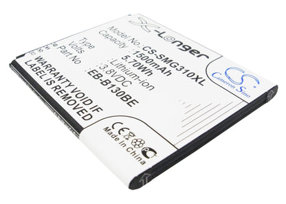 CS-SMG310XL, Mobile, Smartphone 3.8V, 1500mAh, Li-ion Battery fits Samsung, Galaxy Ace 4 3g, Galaxy Ace Nxt, 5.7Wh