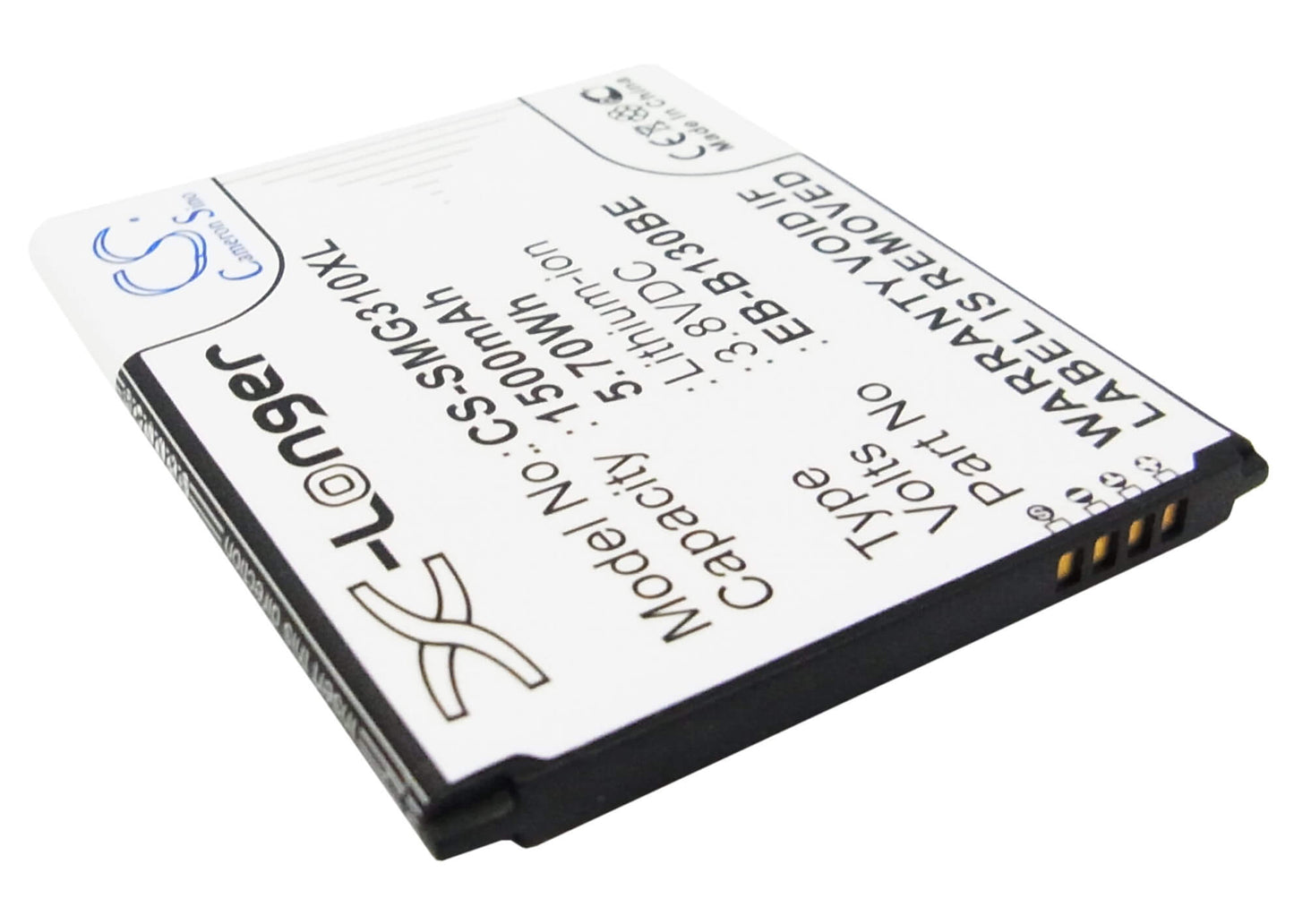 CS-SMG310XL, Mobile, Smartphone 3.8V, 1500mAh, Li-ion Battery fits Samsung, Galaxy Ace 4 3g, Galaxy Ace Nxt, 5.7Wh