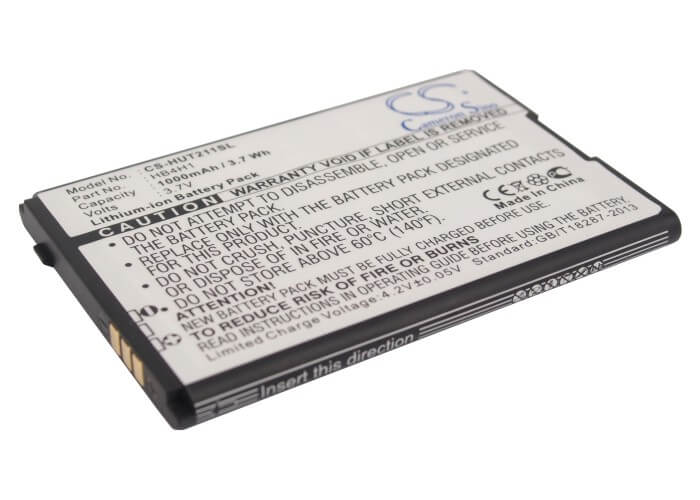 3.7V, 1000mAh, Li-ion Battery fits Coolpad, F61, 3.7Wh