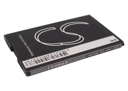 3.7V, 1000mAh, Li-ion Battery fits Virgin Mobile, Vm820, 3.7Wh