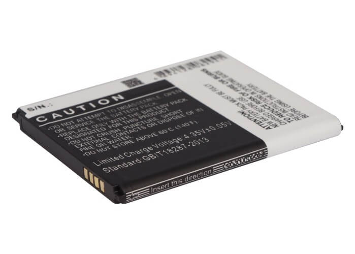3.8V, 2100mAh, Li-ion Battery fits Samsung, Afyon, Galaxy Core 4g, 7.98Wh