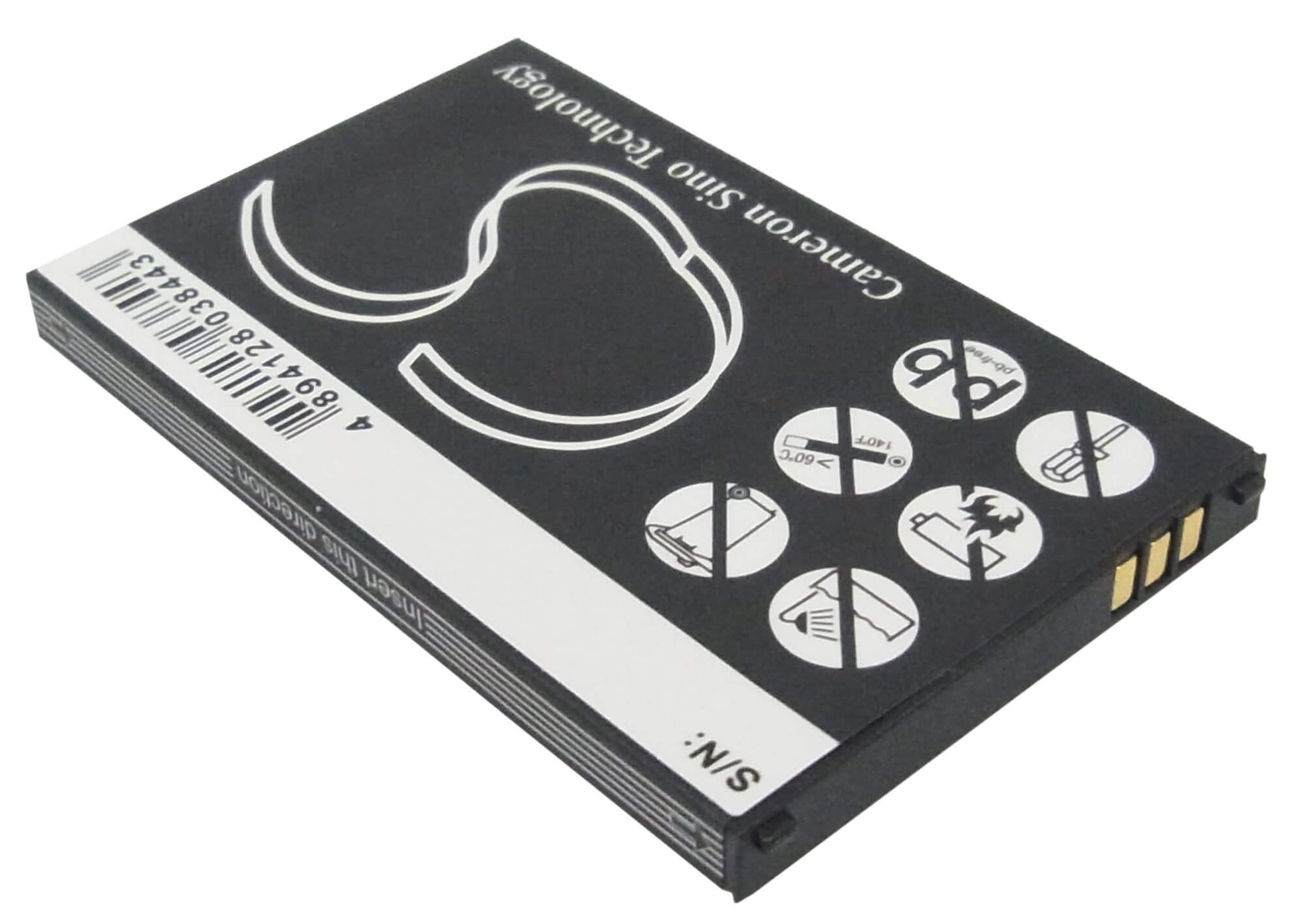 3.7V, 750mAh, Li-ion Battery fits Huawei, Cricket J88b, Ez Cricket J88, 2.775Wh