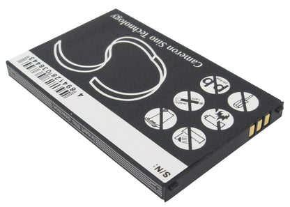 3.7V, 750mAh, Li-ion Battery fits Huawei, Cricket J88b, Ez Cricket J88, 2.775Wh