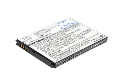 3.7V, 1300mAh, Li-ion Battery fits Pantech, Burst, P9070, 4.81Wh