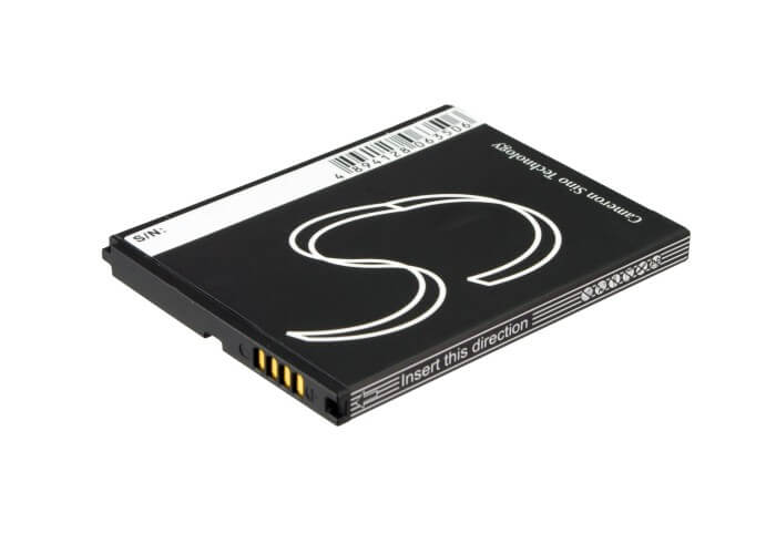 3.7V, 1300mAh, Li-ion Battery fits Pantech, Burst, P9070, 4.81Wh
