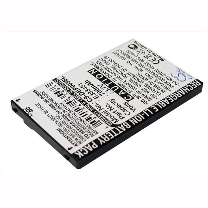 3.7V, 700mAh, Li-ion Battery fits Doro, 324, Easy5, 2.59Wh