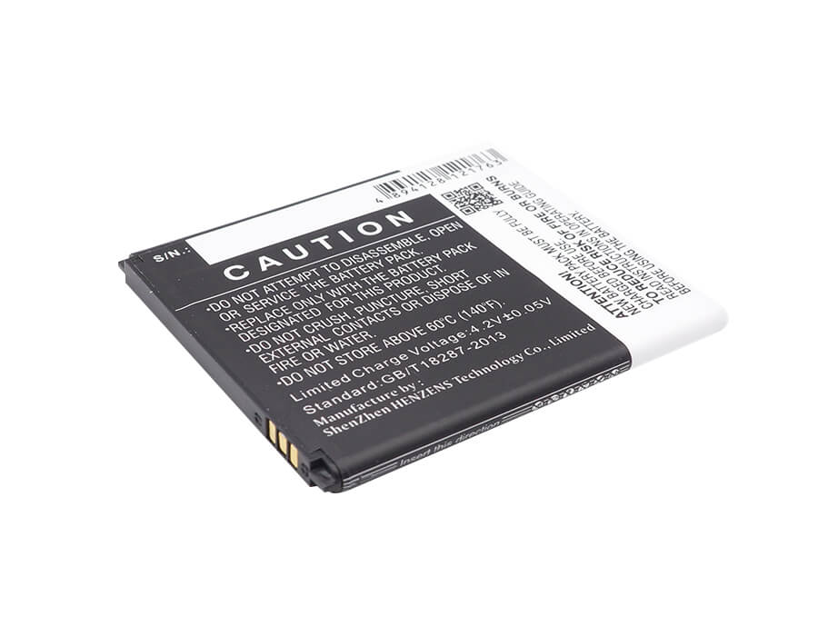 3.7V, 1400mAh, Li-ion Battery fits Alcatel, One Touch Pixi First, Ot-4024, 5.18Wh