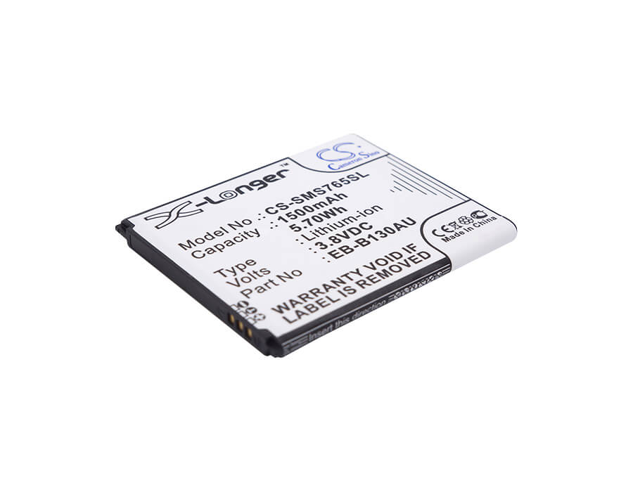 3.8V, 1500mAh, Li-ion Battery fits Samsung, Greatcall Touch 3, Jitterbug Touch 3, 5.7Wh