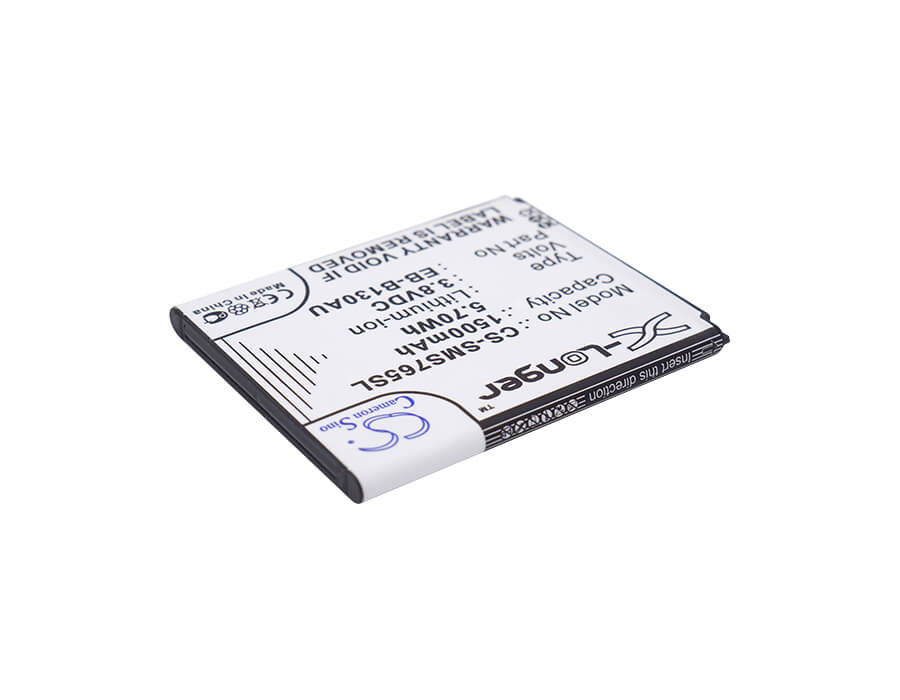 3.8V, 1500mAh, Li-ion Battery fits Samsung, Greatcall Touch 3, Jitterbug Touch 3, 5.7Wh