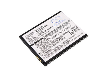 3.8V, 1800mAh, Li-ion Battery fits Zte, Q507t, 6.84Wh