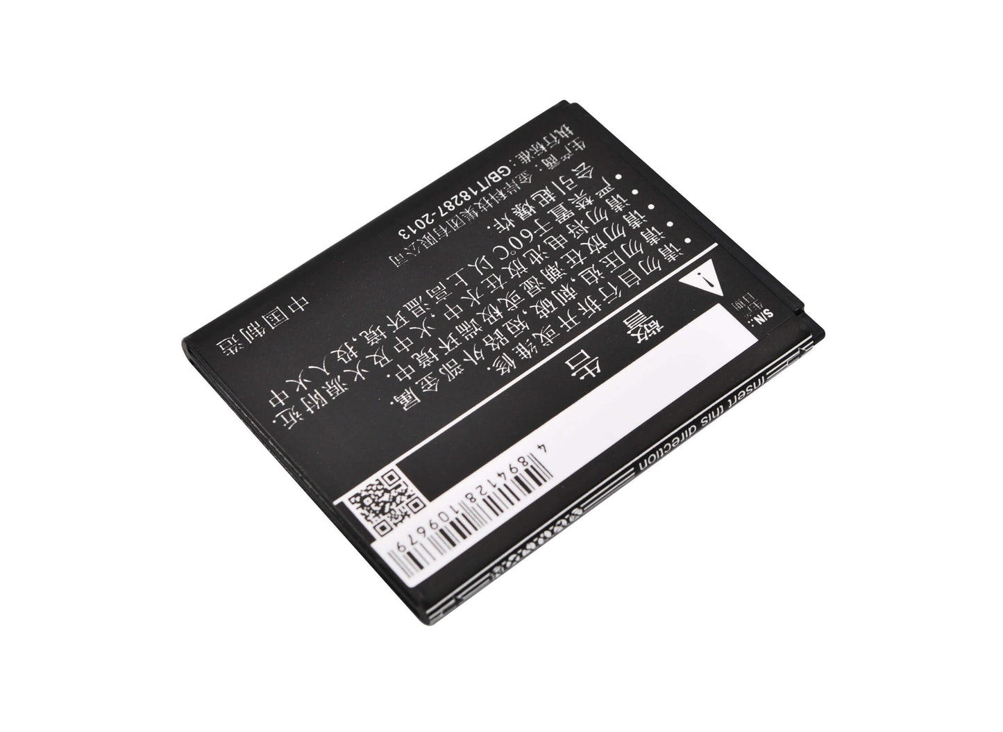 3.8V, 1800mAh, Li-ion Battery fits Zte, Q507t, 6.84Wh
