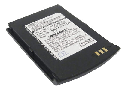 3.7V, 800mAh, Li-ion Battery fits Lg, Ke590, 2.96Wh