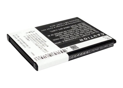 3.7V, 1600mAh, Li-ion Battery fits Net10, Savvy, Z750, 5.92Wh