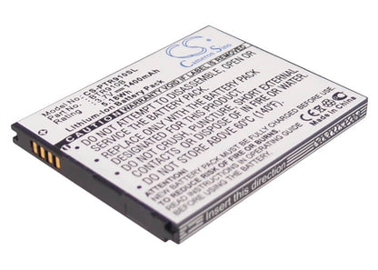 3.7V, 1400mAh, Li-ion Battery fits Pantech, Adr910l, Adr910lvw, 5.18Wh