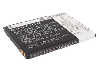 3.7V, 1500mAh, Li-ion Battery fits Gigabyte, Gsmart Rio R1, 5.55Wh