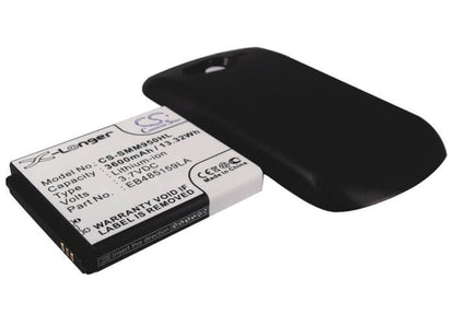 3.7V, 3600mAh, Li-ion Battery fits Virgin Mobile, Galaxy Reverb, Sph-m950, 13.32Wh