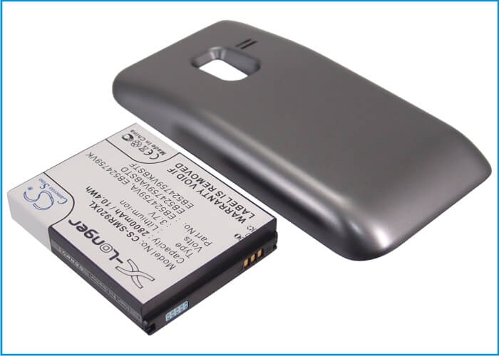 3.7V, 2800mAh, Li-ion Battery fits Samsung, Sch-r920, 10.36Wh