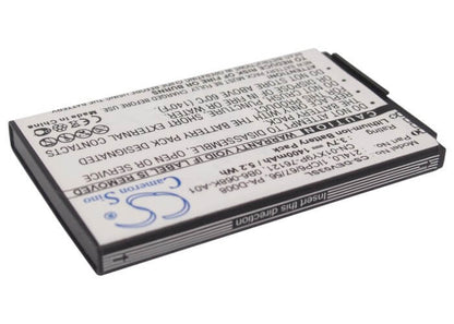 3.7V, 1400mAh, Li-ion Battery fits Dell, Lightning, V02s, 5.18Wh