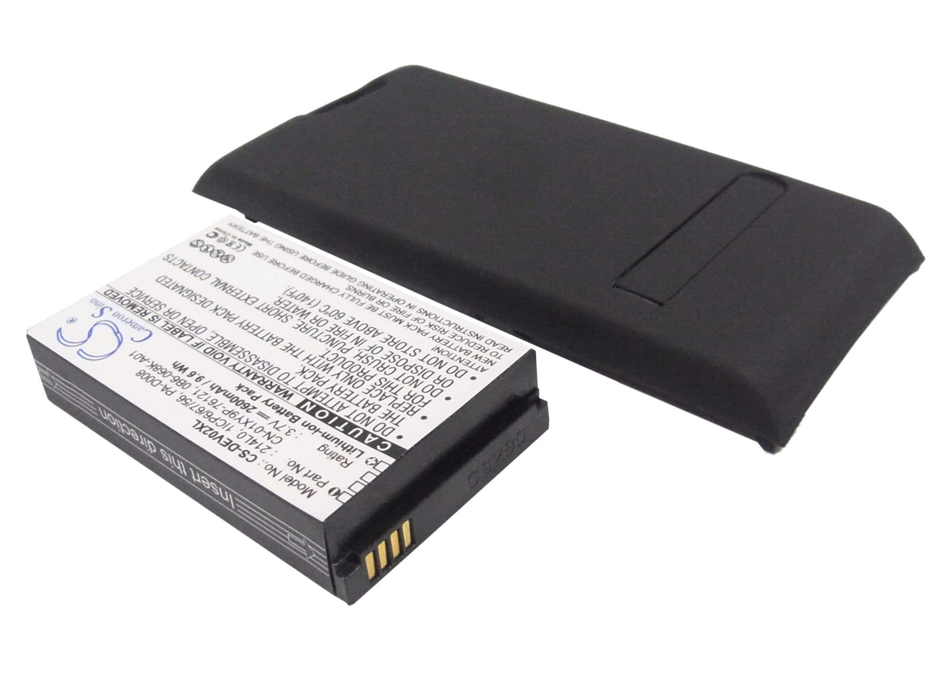 3.7V, 2600mAh, Li-ion Battery fits Dell, V02s, Venue Pro, 9.62Wh