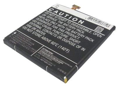 3.8V, 2350mAh, Li-Polymer Battery fits Huawei, Ascend P2, Gl07s, 8.93Wh