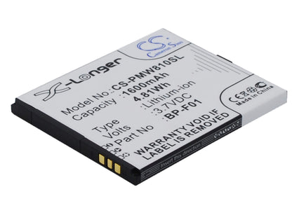 3.7V, 1300mAh, Li-ion Battery fits Phicomm, Fws610, Fws810, 4.81Wh