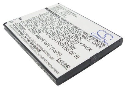 3.7V, 1100mAh, Li-ion Battery fits Ngm, Wemove Legende, 4.07Wh