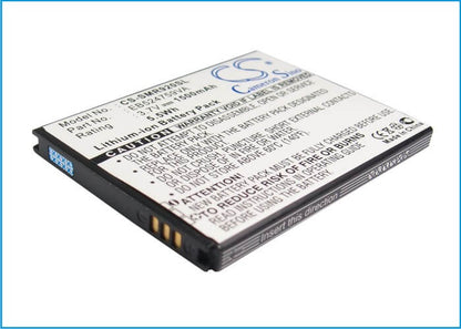 3.7V, 1500mAh, Li-ion Battery fits At&t, Focus S, Rugby Smart, 5.55Wh