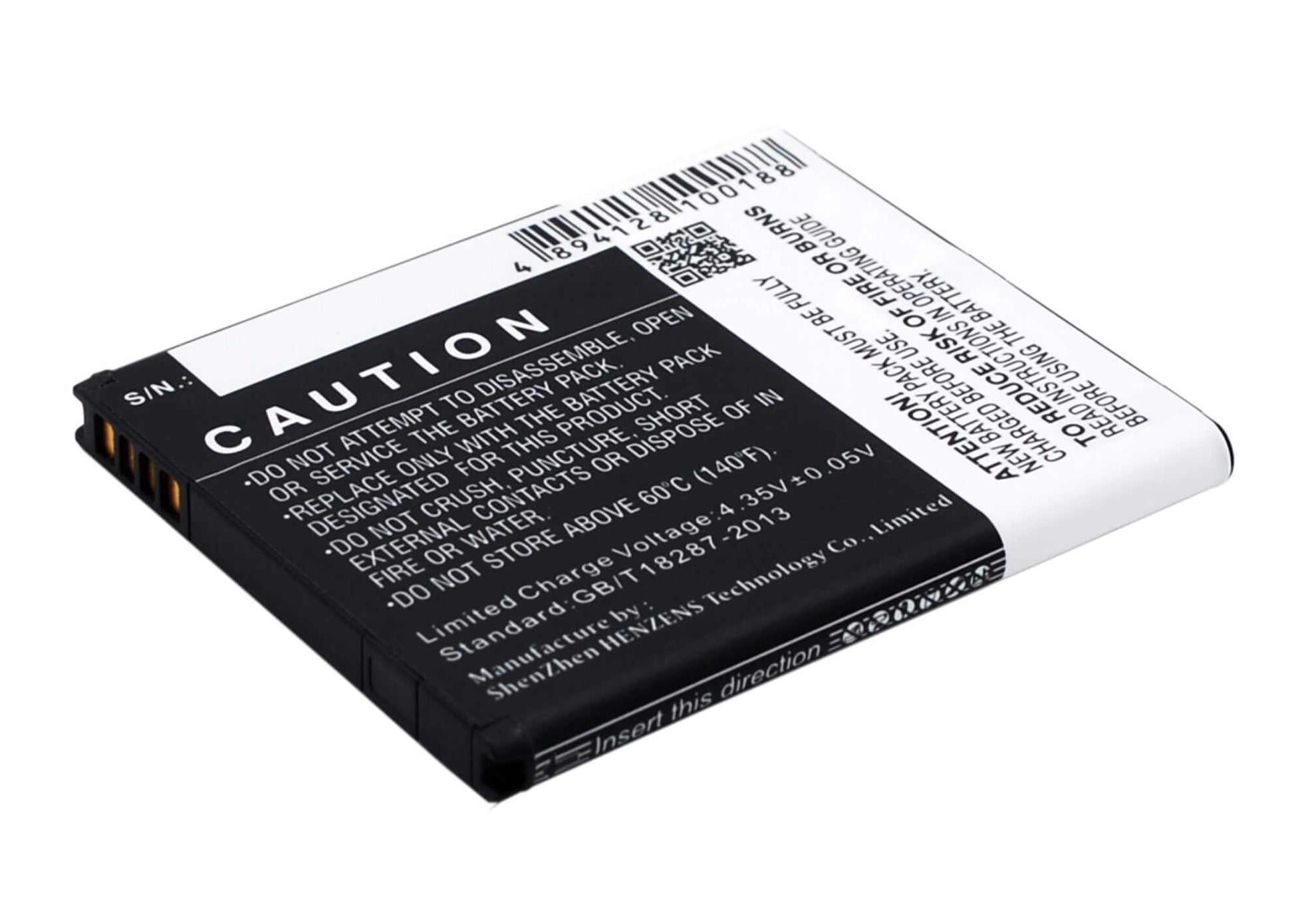3.8V, 1950mAh, Li-ion Battery fits Kddi, Hti13, Isw13ht, 7.41Wh