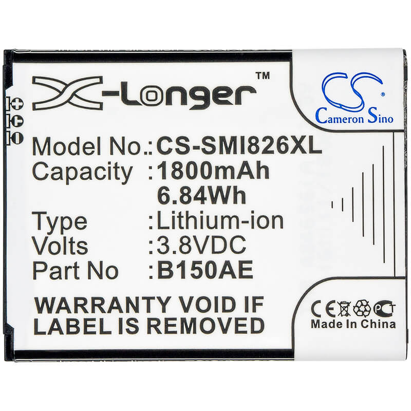 3.8V, 1800mAh, Li-ion Battery fits Samsung, Galaxy Core, Galaxy Core Duos, 6.84Wh