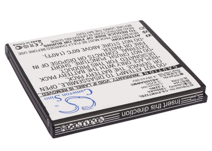 3.8V, 1900mAh, Li-ion Battery fits Philips, D833, W6500, 7.22Wh