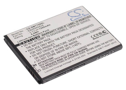 3.7V, 1200mAh, Li-ion Battery fits Boostmobile, Sph-m930, Transform Ultra, 4.44Wh