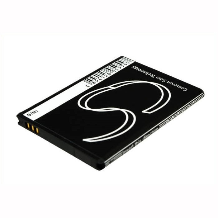 3.7V, 1200mAh, Li-ion Battery fits Verizon, Galaxy S I500, Illusion, 4.44Wh