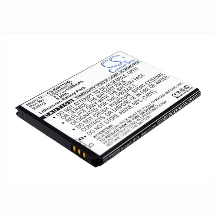 3.7V, 1500mAh, Li-ion Battery fits Samsung, Galaxy Proclaim S720, Galaxy S I500, 5.55Wh