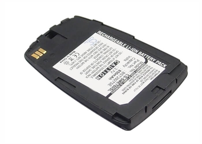 3.7V, 600mAh, Li-ion Battery fits Samsung, E758, E760, 2.22Wh