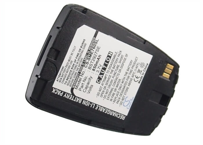 3.7V, 600mAh, Li-ion Battery fits Samsung, E758, E760, 2.22Wh