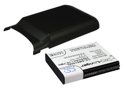 3.7V, 2900mAh, Li-ion Battery fits Samsung, Galaxy W, Gt-i8150, 10.73Wh