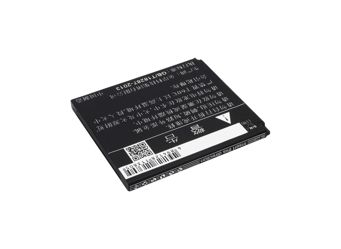 3.7V, 1700mAh, Li-Polymer Battery fits Tcl, P516l, 6.29Wh