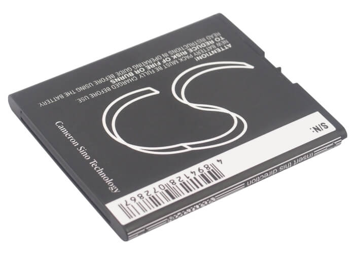 3.7V, 1500mAh, Li-ion Battery fits Zte, Blade L, Flash, 5.55Wh