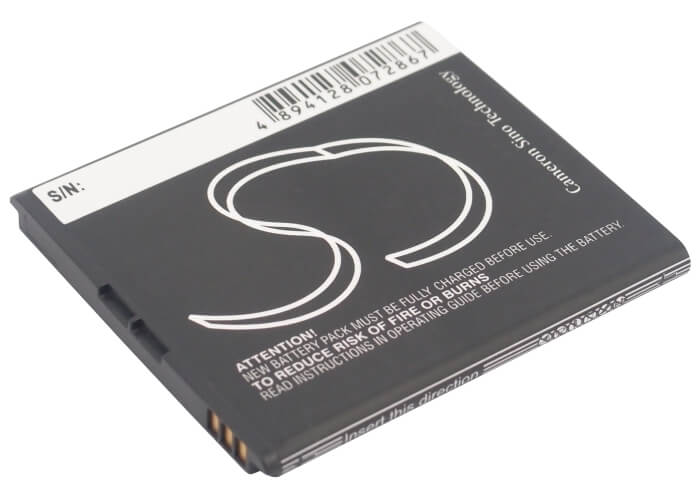 3.7V, 1500mAh, Li-ion Battery fits Zte, Blade L, Flash, 5.55Wh