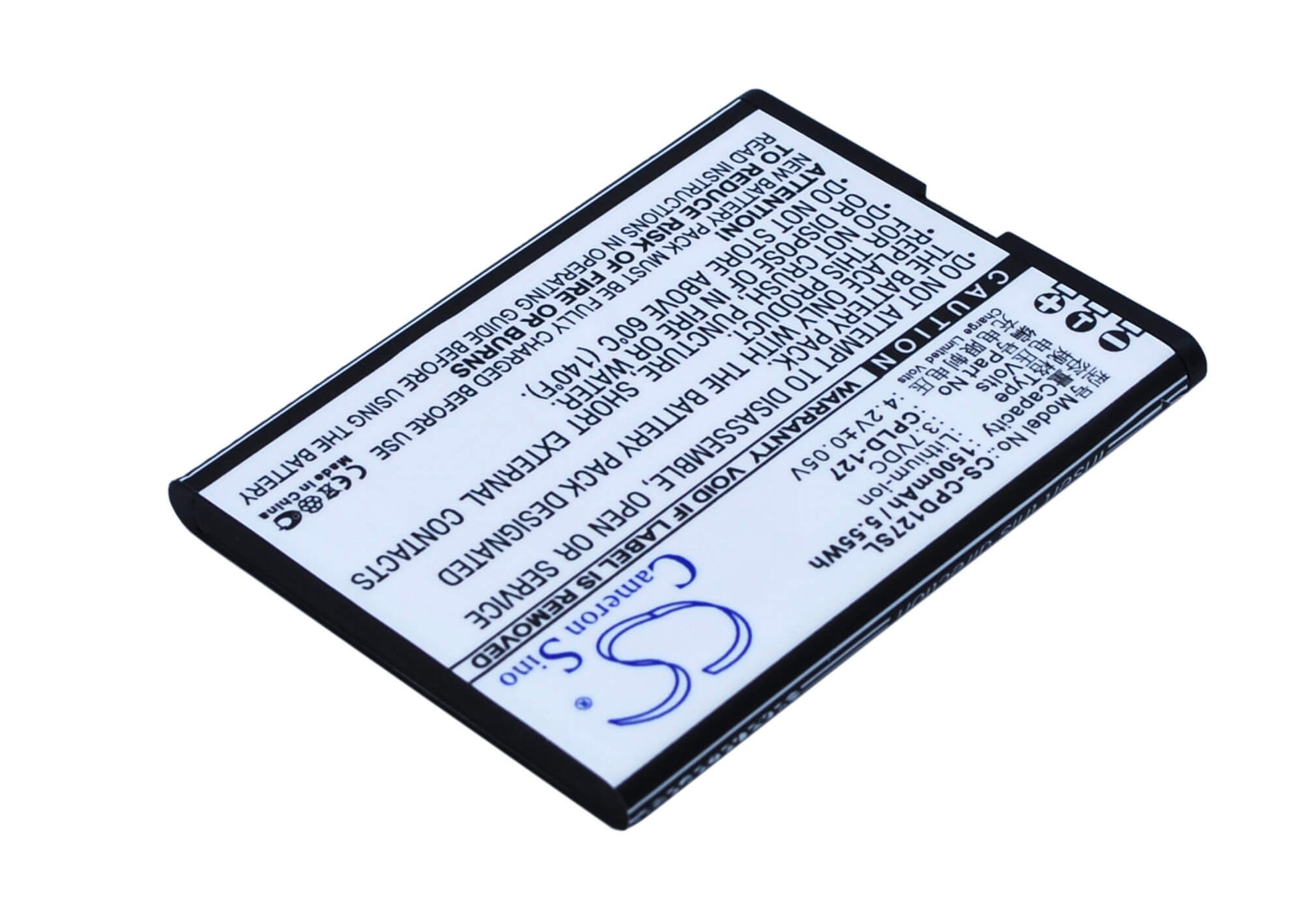 3.7V, 1500mAh, Li-ion Battery fits Coolpad, 8017, 5.55Wh