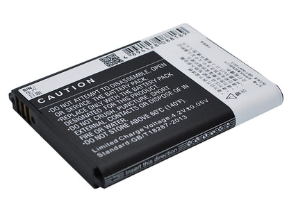 3.7V, 2050mAh, Li-ion Battery fits Gionee, A326, A809, 7.585Wh