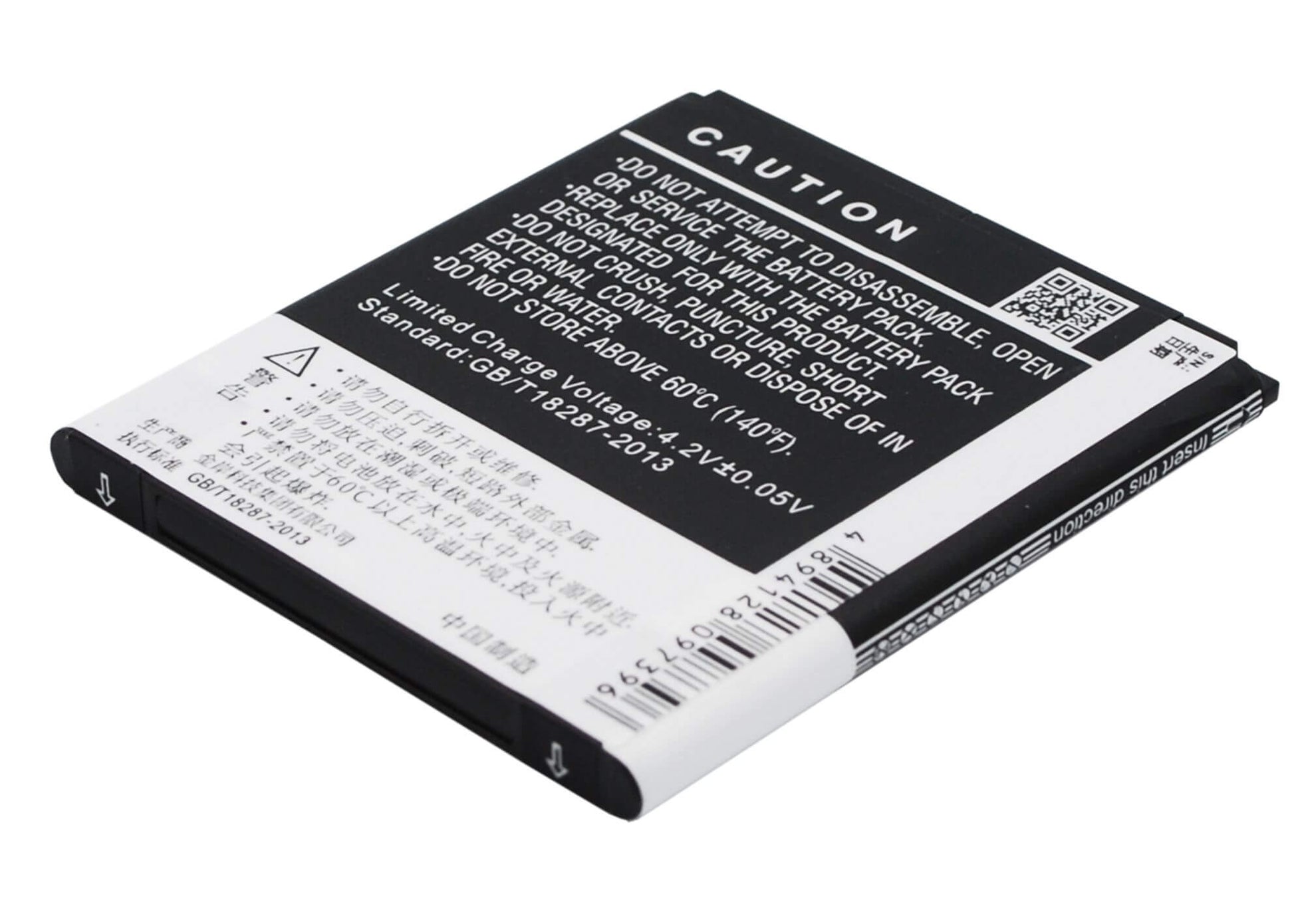 3.7V, 1500mAh, Li-ion Battery fits Tcl, J636d, 5.55Wh
