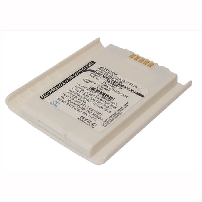 3.7V, 950mAh, Li-ion Battery fits Gigabyte, Gsmart I300, 3.515Wh