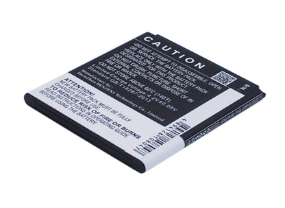 3.7V, 1500mAh, Li-ion Battery fits Wiko, Fizz, 5.55Wh