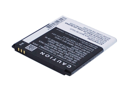 3.7V, 1500mAh, Li-ion Battery fits Wiko, Fizz, 5.55Wh