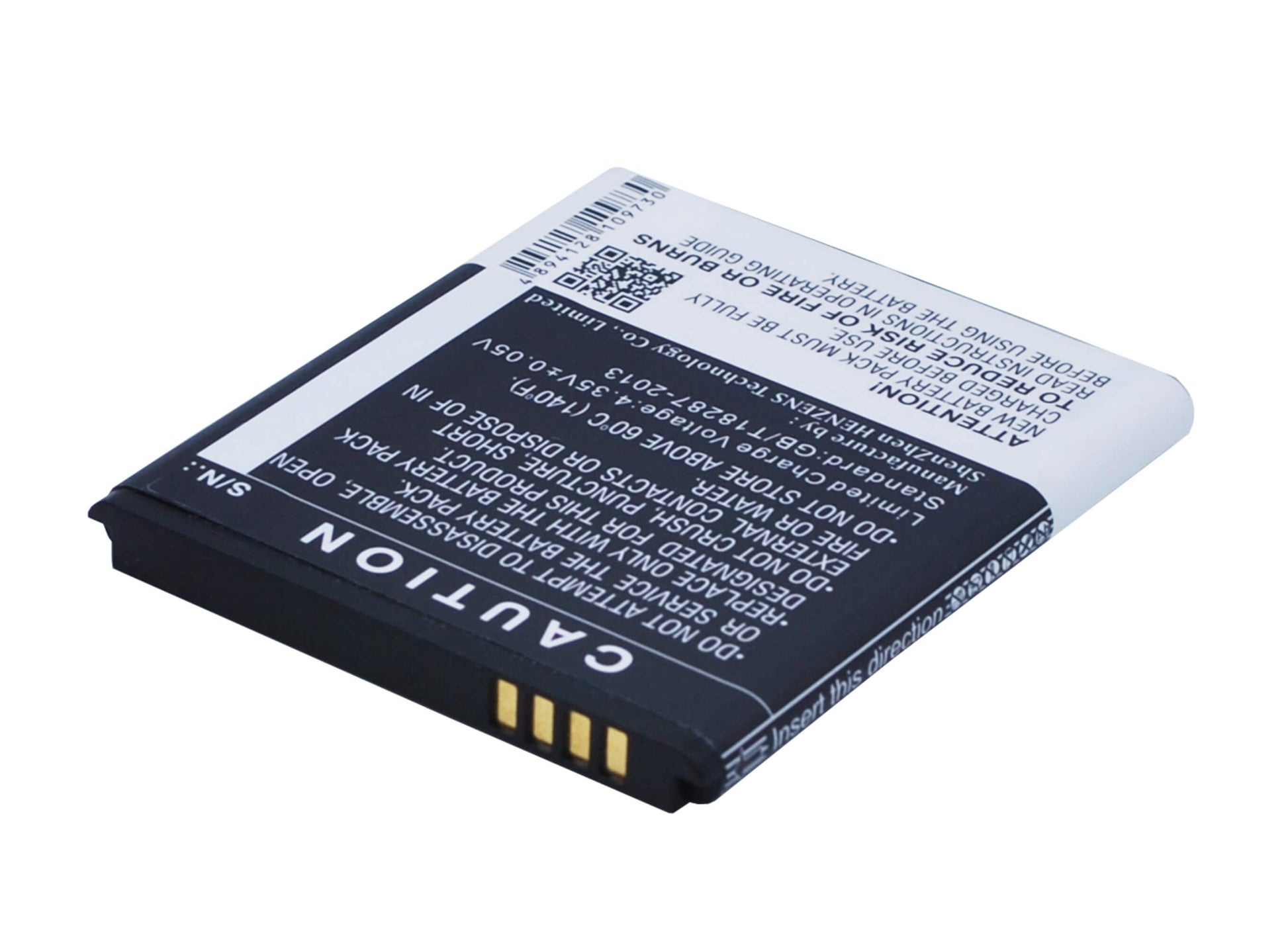 3.8V, 1950mAh, Li-ion Battery fits Karboon, Wind W4, 7.41Wh