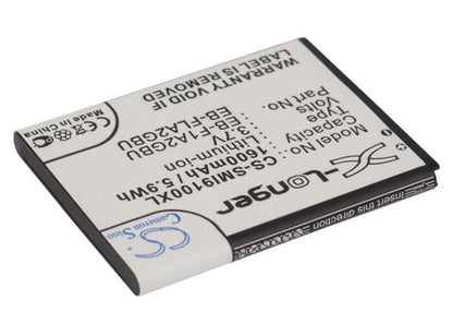 3.7V, 1600mAh, Li-ion Battery fits Ntt Docomo, Eb-f1a2gbu, Eb-fla2gbu, 5.92Wh