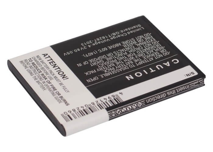 3.7V, 1600mAh, Li-ion Battery fits Uscellular, Galaxy S Ii, Galaxy Sii, 5.92Wh